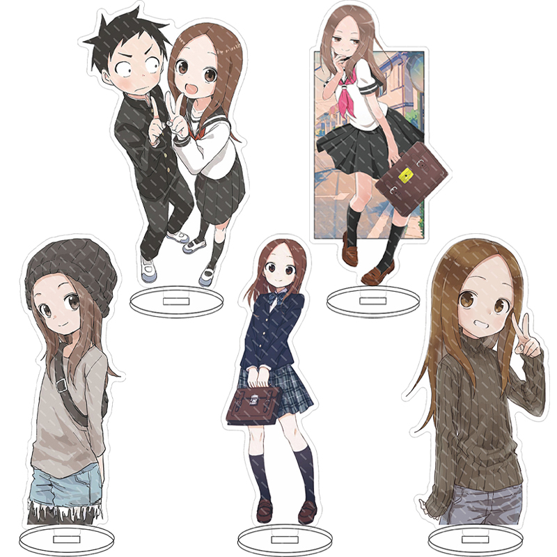 Figma Stand Set - 16CM 애니메이션 피규어 놀리는 마스터 다카기-산