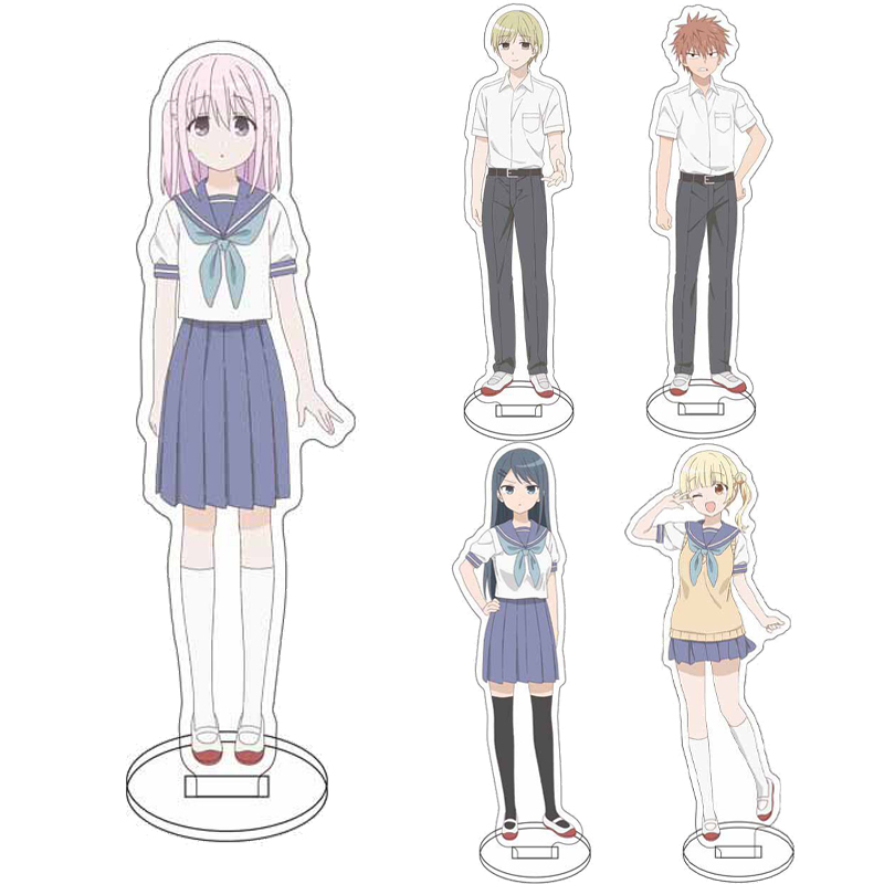 Figma Stand Set - 16CM 애니메이션 무표정 카시와다와 표현력이 풍부한