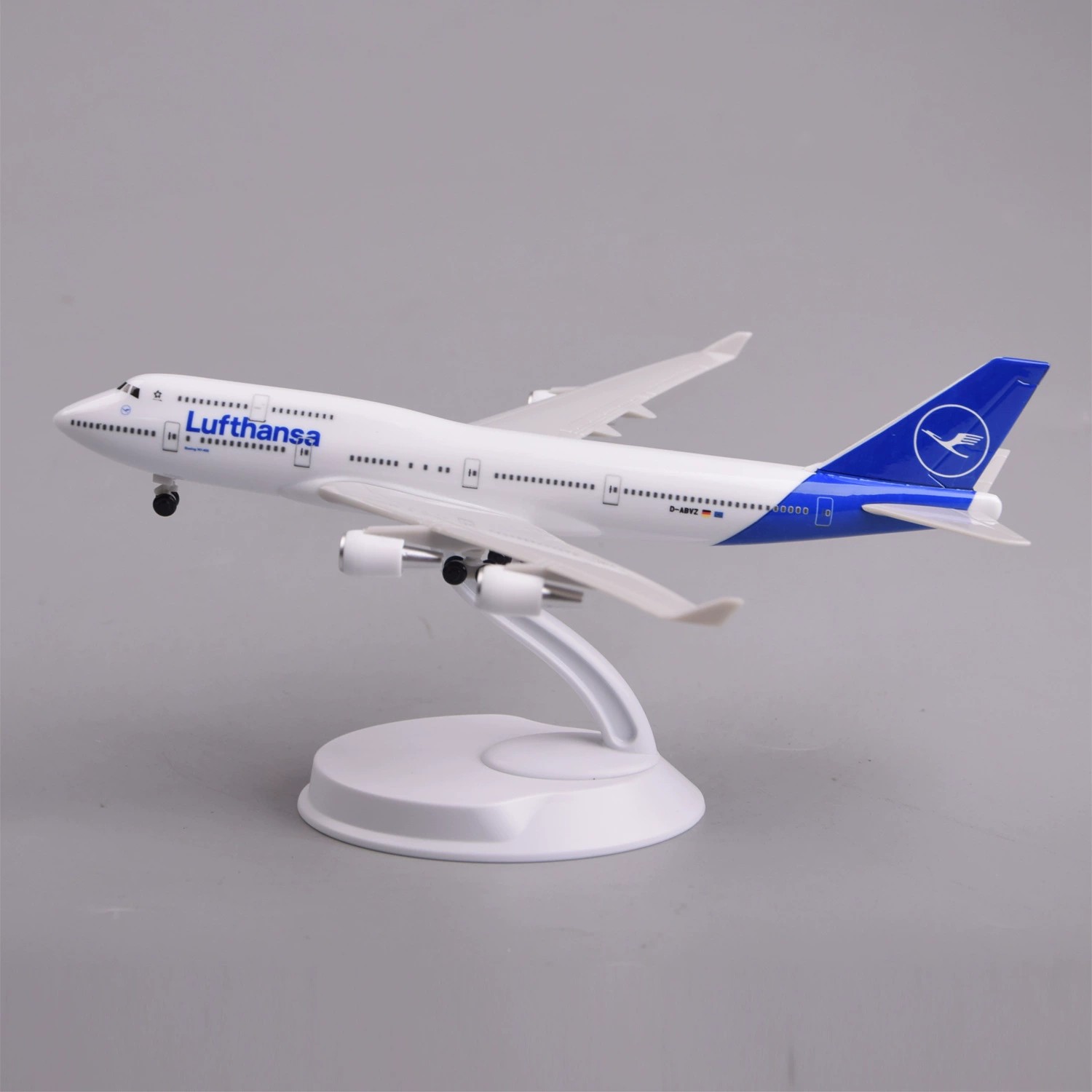 Model Airplane Plastic - 20cm 스케일 항공기 747 비행기 모형