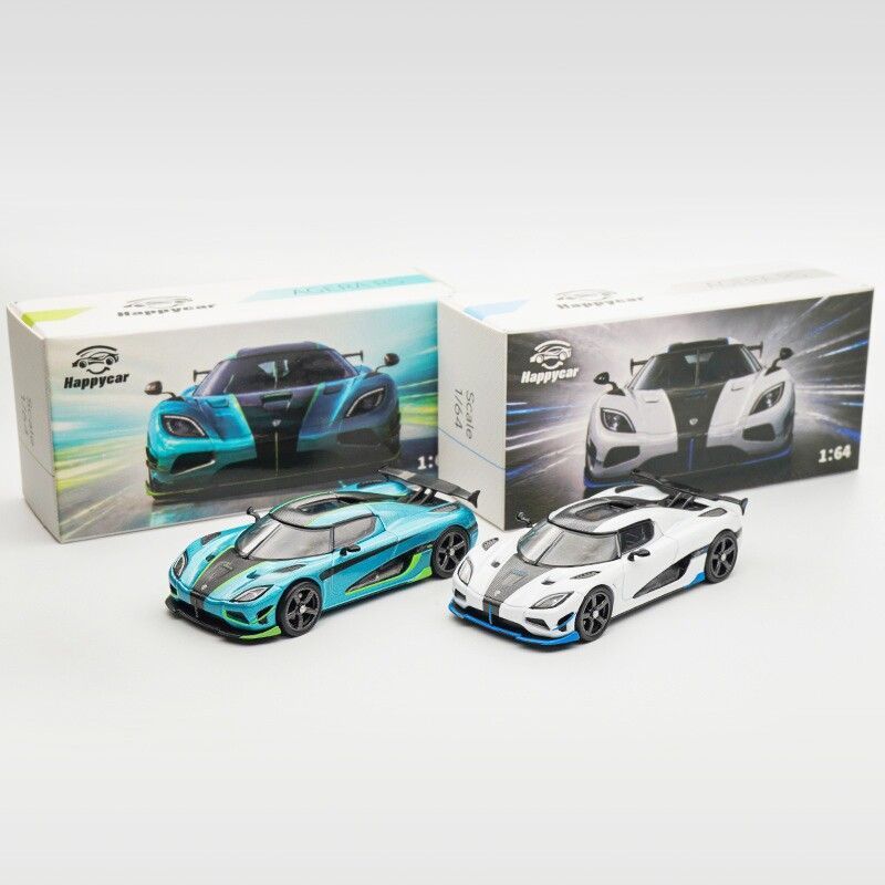 Die Cast Car 1 64 - 해피카 1/64 코엔이게 아게라 RS 다이캐스트