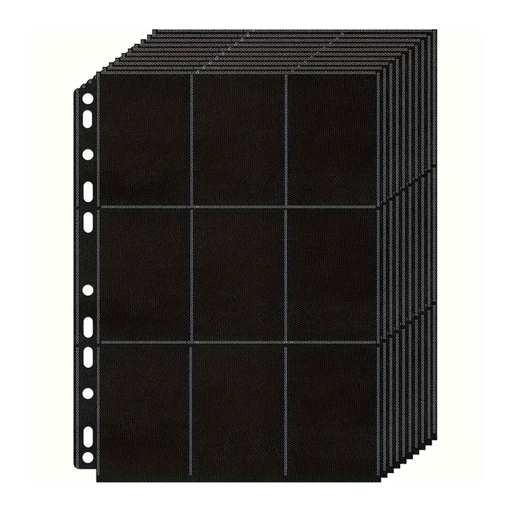 Trading Card Binder - 180 게임 카드용 양면 로딩 포켓,