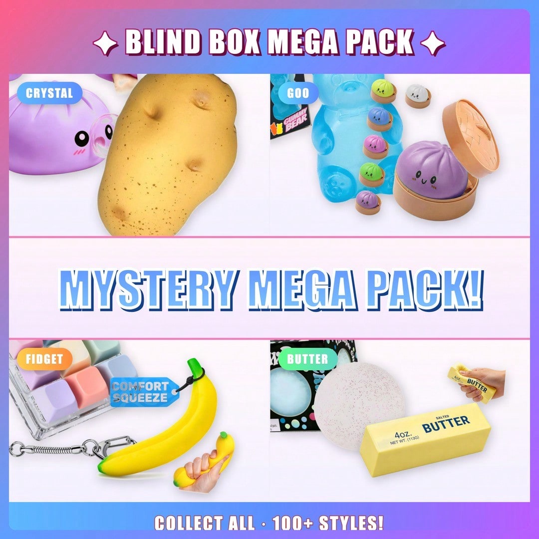 부드럽고 귀여운 스퀴시 블라인드 박스 – 3개의 독립적 - Mystery Box Blind Bag 리뷰 및 가격