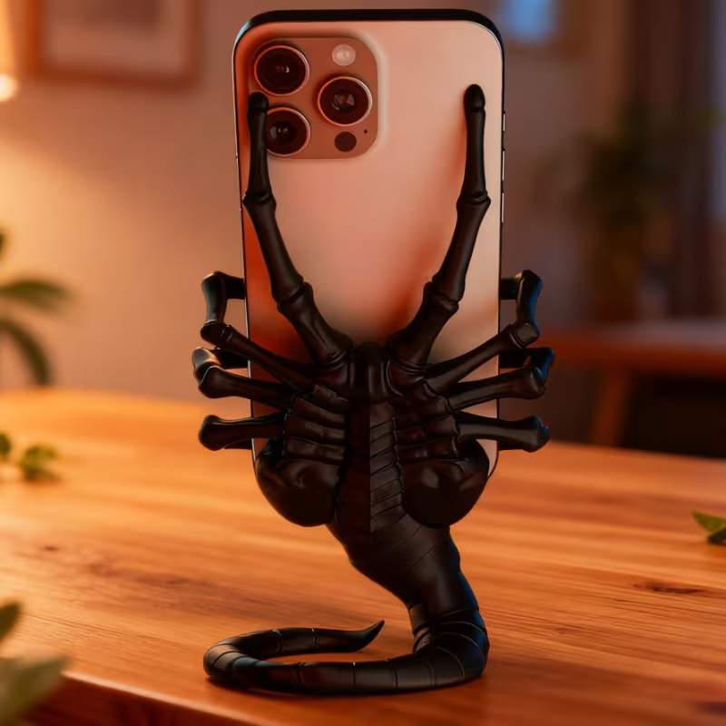 창의적인 외계인 페이스허거 폰 스탠드, 외계인 액션 피 - Action Figure Stand 리뷰 및 가격