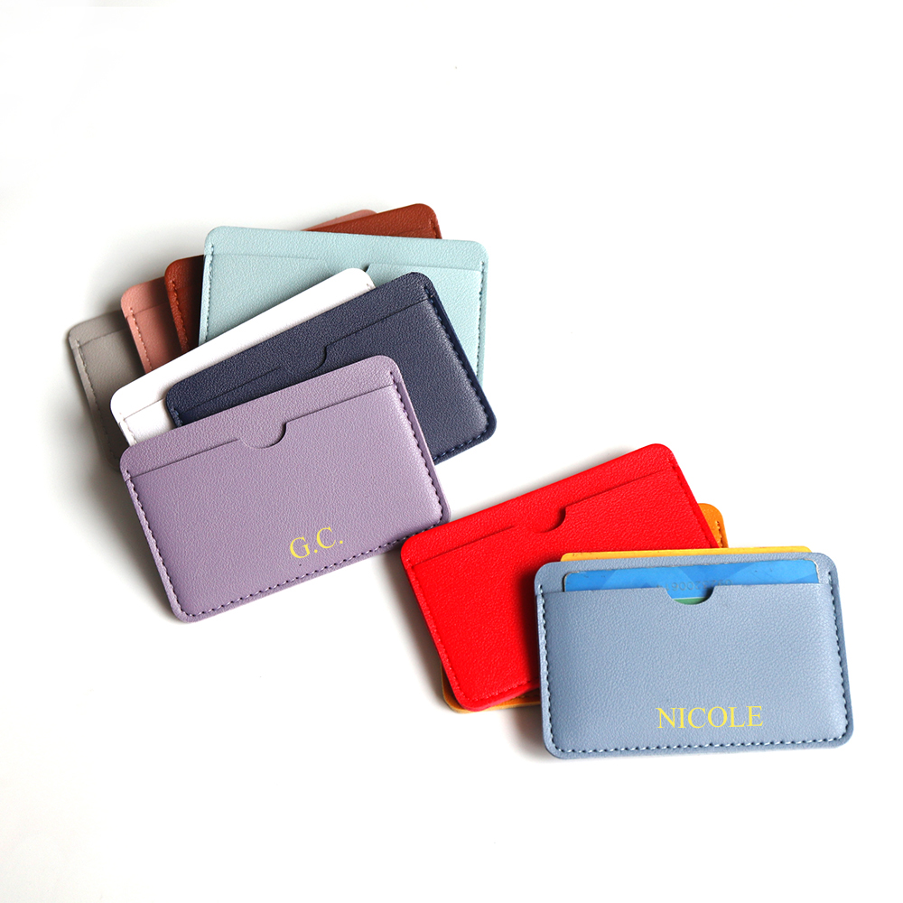 사용자 정의 로고 작은 카드 홀더 맞춤형 이니셜 슬림  - Card Top Loader 리뷰 및 가격