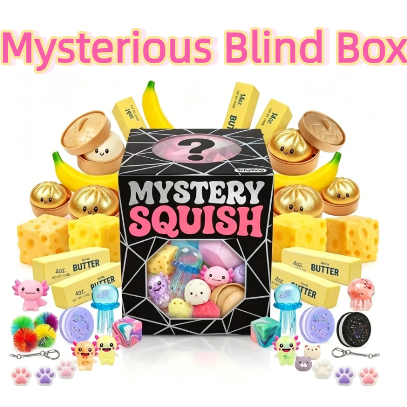 100가지 스타일의 스퀴시 스퀴즈 피젯 블라인드 박스  - Mystery Box Blind Bag 리뷰 및 가격