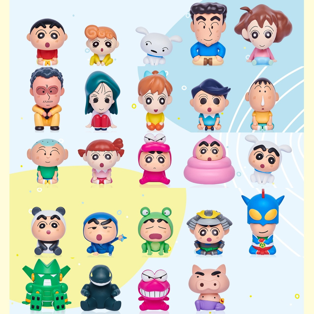 노하라 신노스케 패밀리 피규어 신짱 가샤폰 캡슐 장난감 - Capsule Toy Gashapon 리뷰 및 가격
