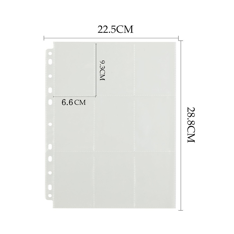 50pcs 9 포켓 트레이딩 게임 카드 슬리브 보관 지 - Card Penny Sleeve 리뷰 및 가격