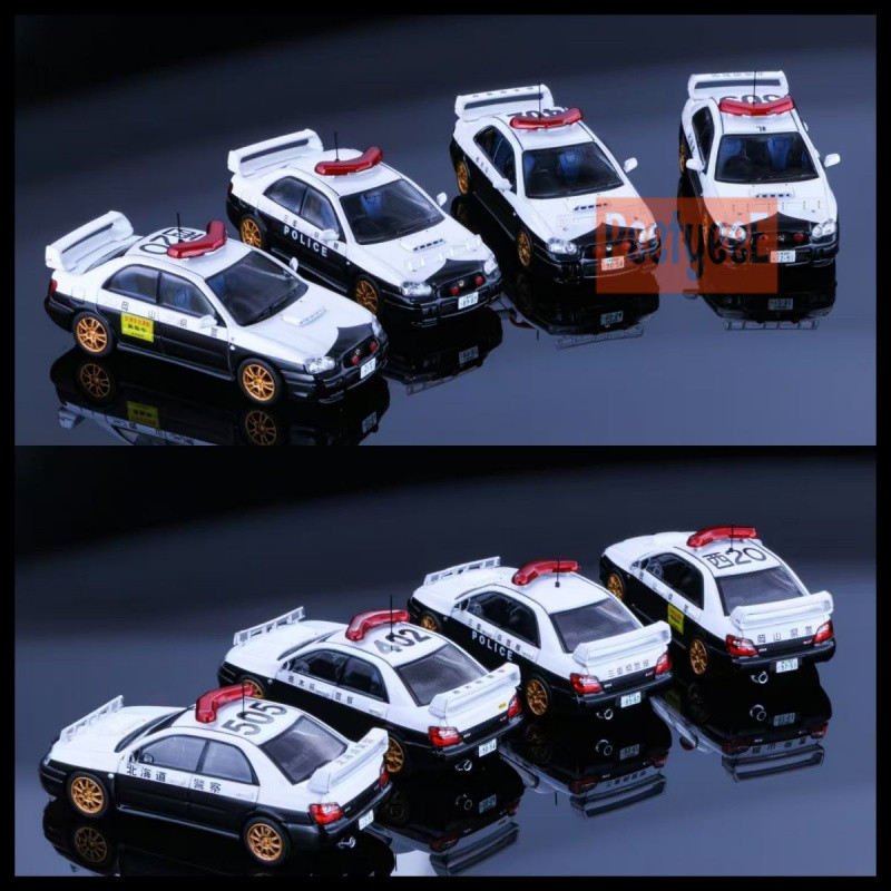 롤린 1/64 스바루 임프레자 일본 경찰차 다이캐스트  - Die Cast Car 1 64 리뷰 및 가격