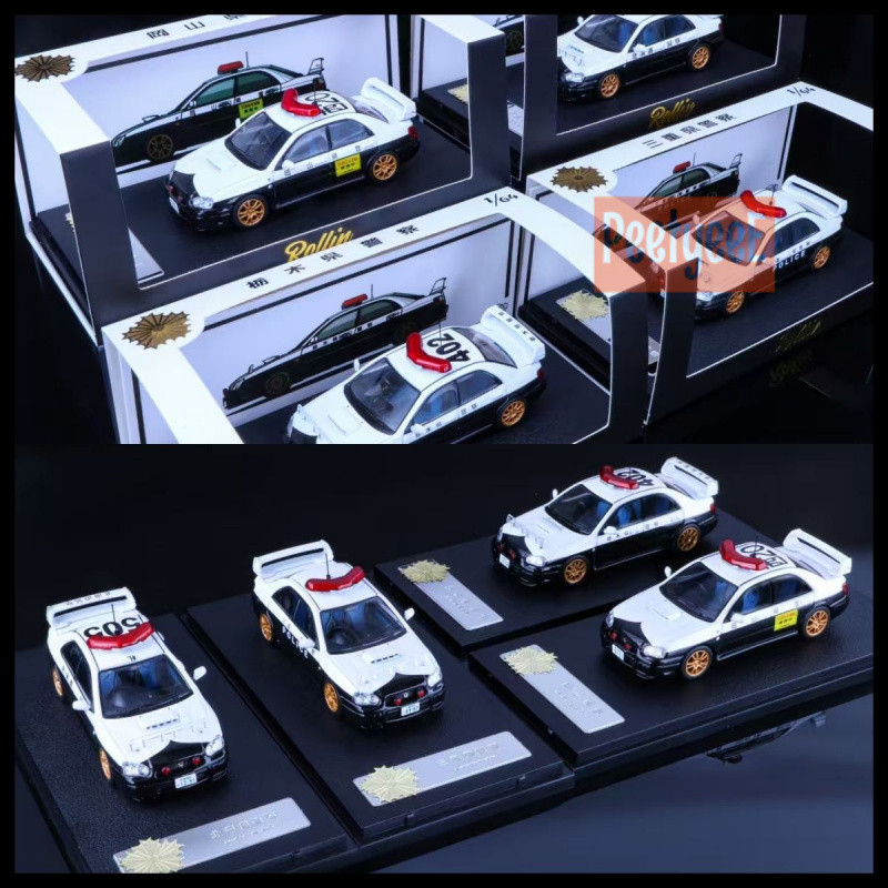 롤린 1/64 스바루 임프레자 일본 경찰차 다이캐스트  - Die Cast Car 1 64 리뷰 및 가격
