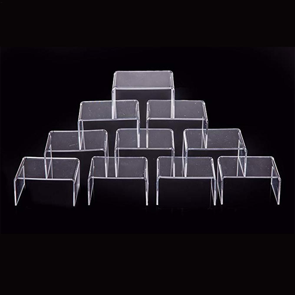 디스플레이 라이저 스태커블 수납함 투명 컨테이너 투명  - Display Risers Set 리뷰 및 가격
