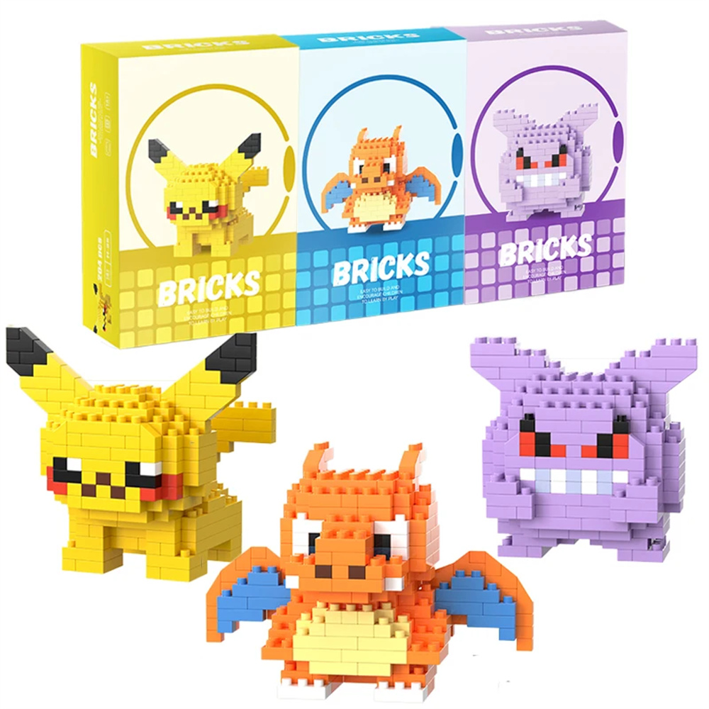 포켓몬 마이크로 빌딩 블록 피카추 드래곤이트 겐가 미니 - Building Block Mini 리뷰 및 가격