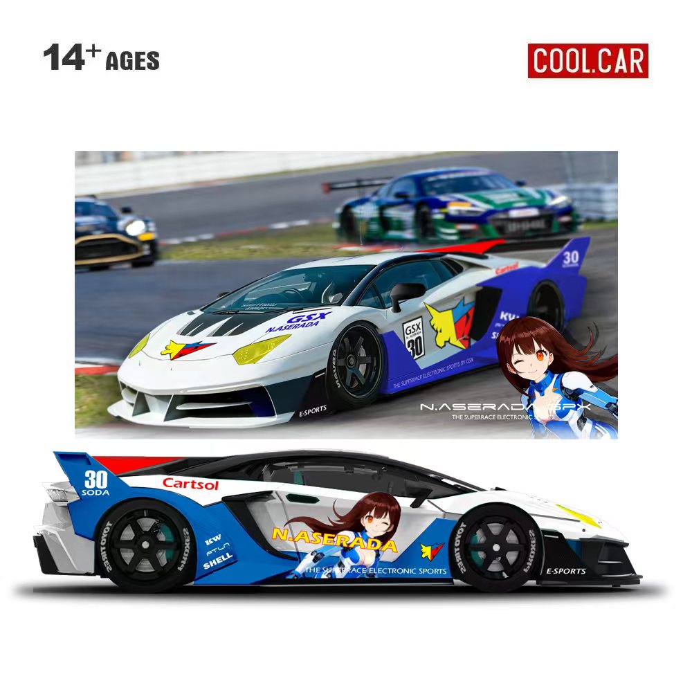 멋진 자동차 1:64 GTEVO 슈퍼레이스 전자 스포츠 - Die Cast Car 1 64 리뷰 및 가격