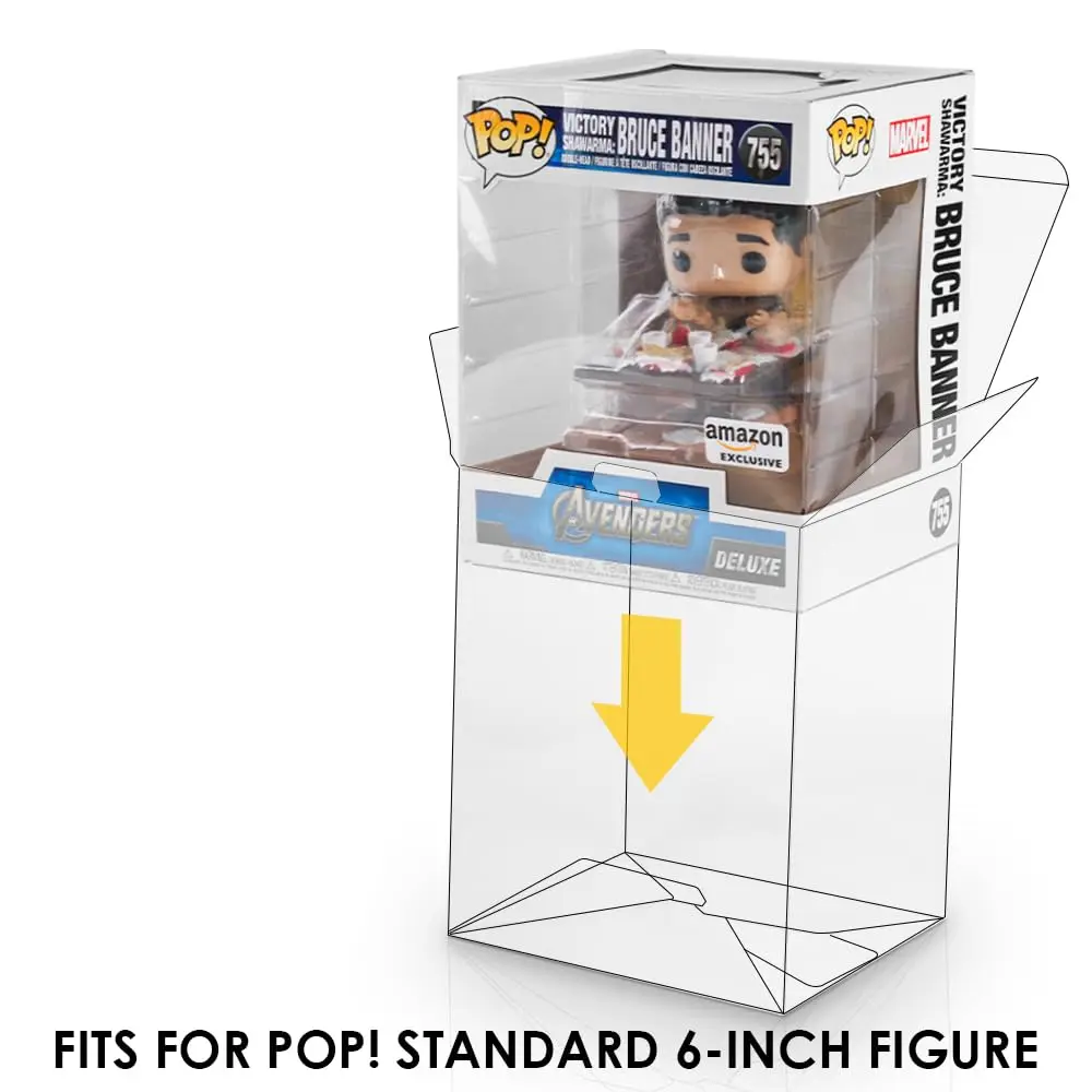 0.50mm 두께의 투명 스크래치 방지 PET 박스 플 - Funko Pop Protector 리뷰 및 가격
