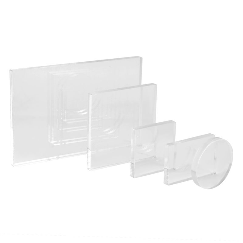 DIY 스크랩북킹용 DT19 10개 투명 아크릴 스탬프 - Display Risers Set 리뷰 및 가격