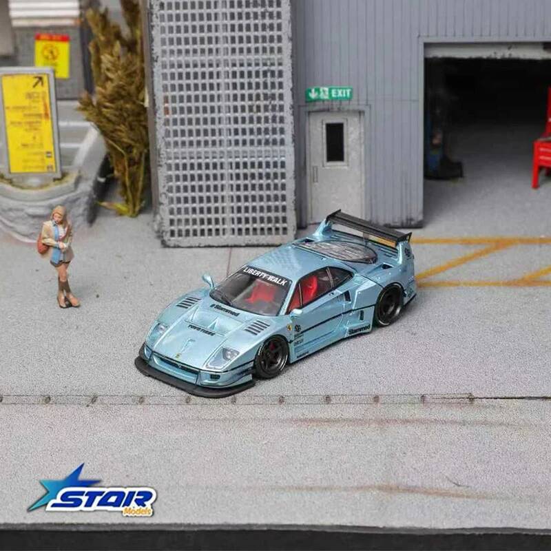 STAR 1:64 LBWK F40 아이스 블루 매직 퍼 - Die Cast Car 1 64 리뷰 및 가격
